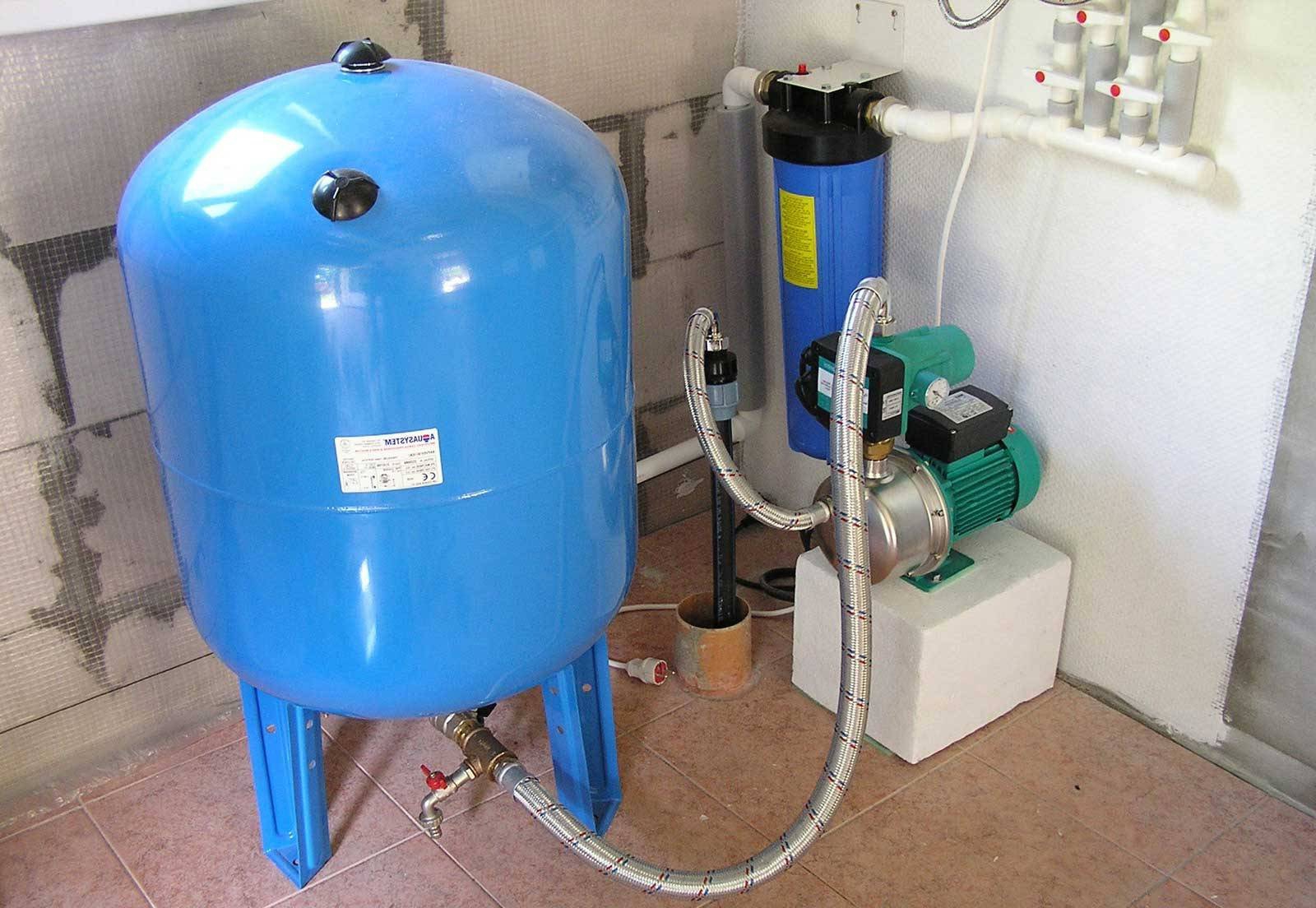 Гидроаккумулятор вертикальный для систем водоснабжения