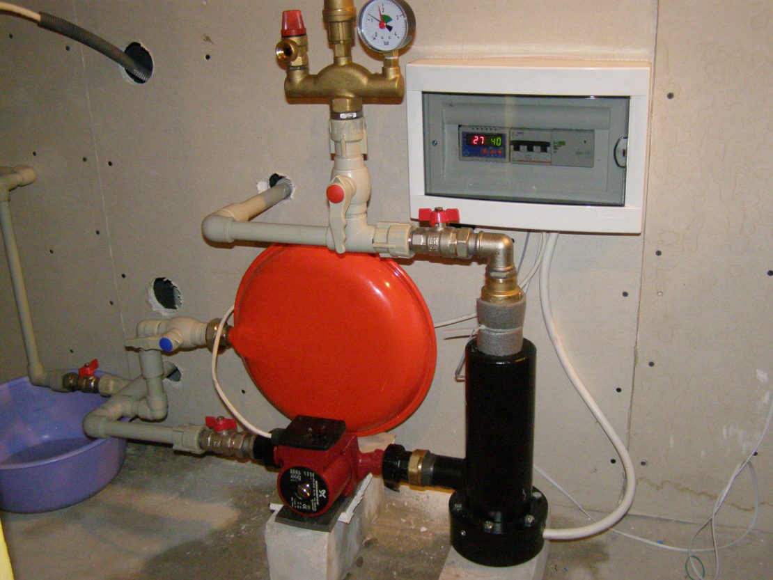 Система отопления электродного котла