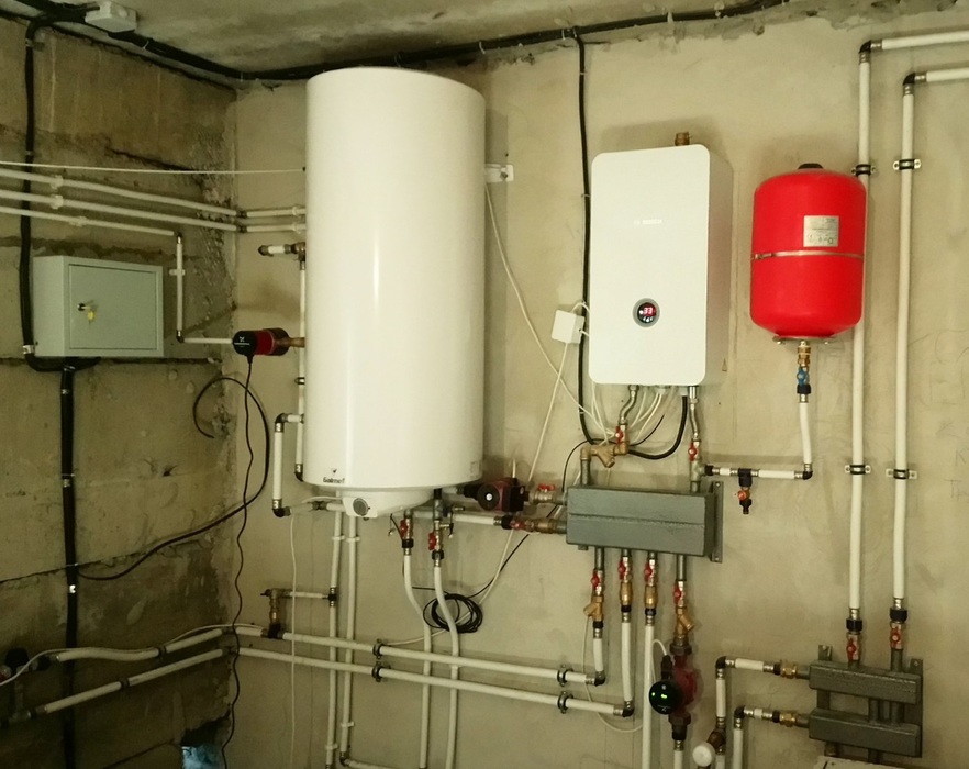 Электрокотел и водонагреватель в системе отопления