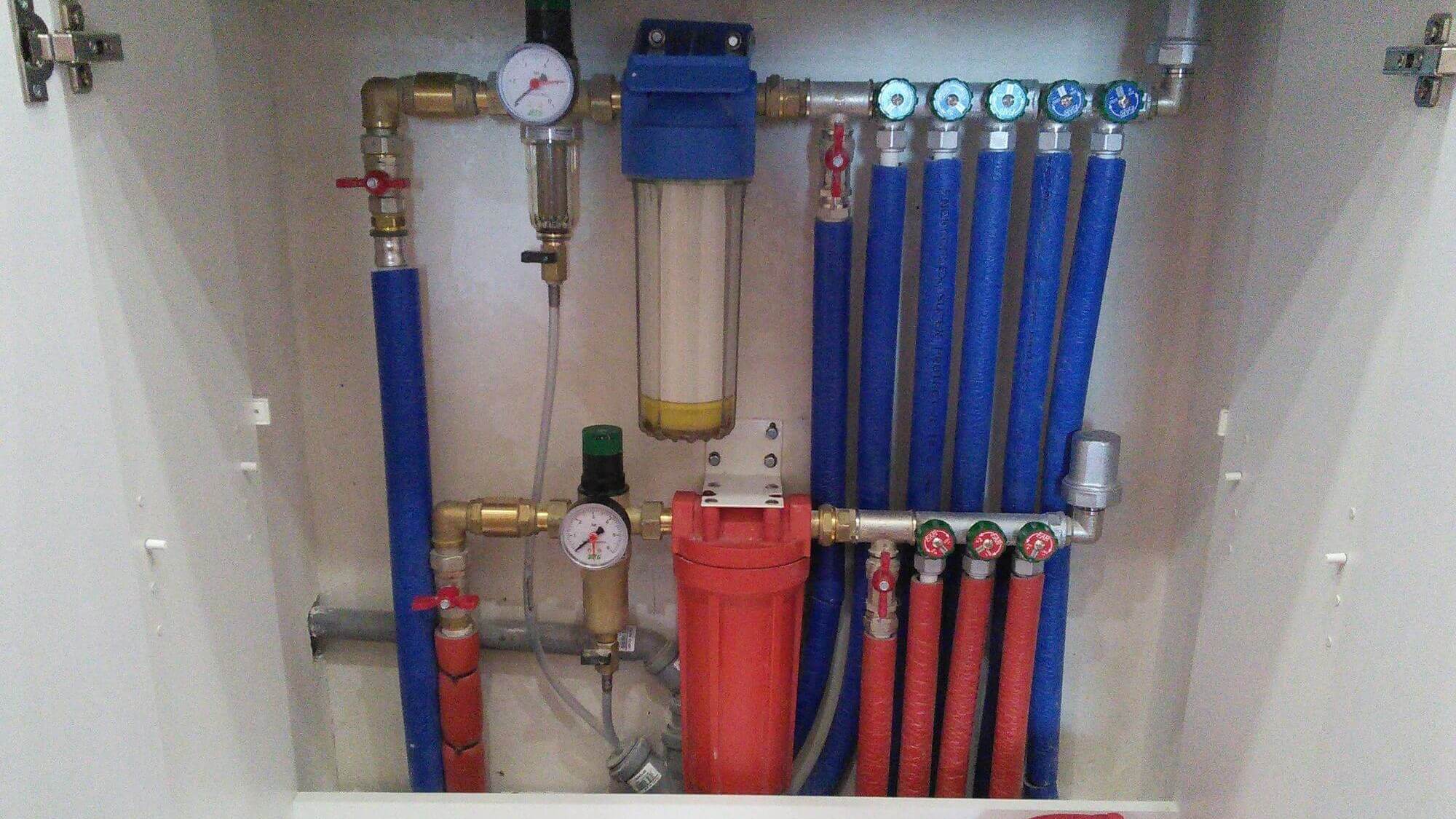 Фильтр для воды в систему водоснабжения