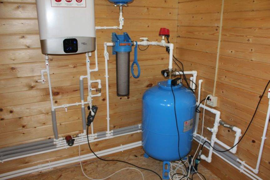 Схема водоснабжения частного дома от скважины с гидроаккумулятором – Водоснабжение  частного дома из скважины