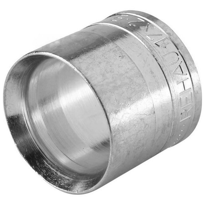 Гильза монтажная для PE-X труб Rehau, латунь оцинкованная, 17 мм х 2,0 мм
