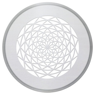 Дизайн-решетка Sans Soucis круглая D160мм белая