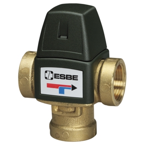 Клапан термостатический ESBE VTA321, смесительный (DN20,Kvs1.6,PN10,ВР 3/4",20-43°C,ГВ-ТП-ТН)