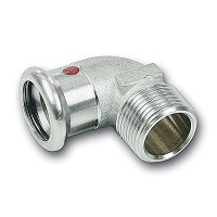 Угловой переход 35x1 1/4" ВПр-НР, 24092g