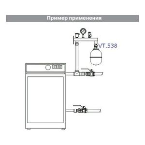 Сгон-отсекатель VALTEC, разъемный, 1 дюйм