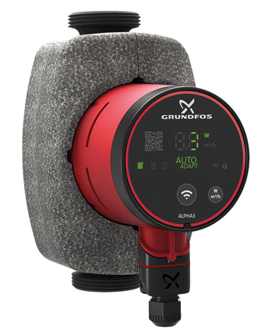 Насос циркуляционный с мокрым ротором ALPHA3 32-80 PN10 1х230В/50 Гц Grundfos