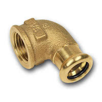 Угловой переход 22x3/4" ВПр-ВР бронза, 8090g