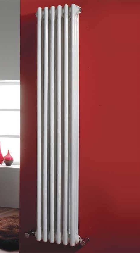 Радиатор, Zehnder, Charleston Completto, 3180, 6, V001, 1/2", RAL 9016 (белый)