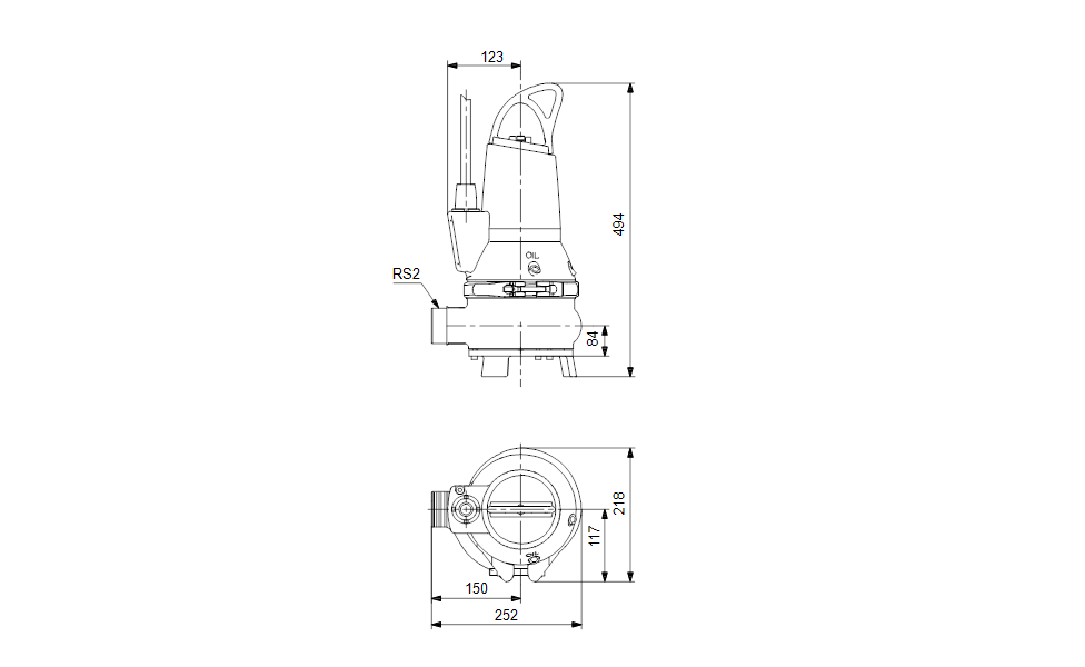 Насос дренажный EF30.50.09.2.1.502 Grundfos