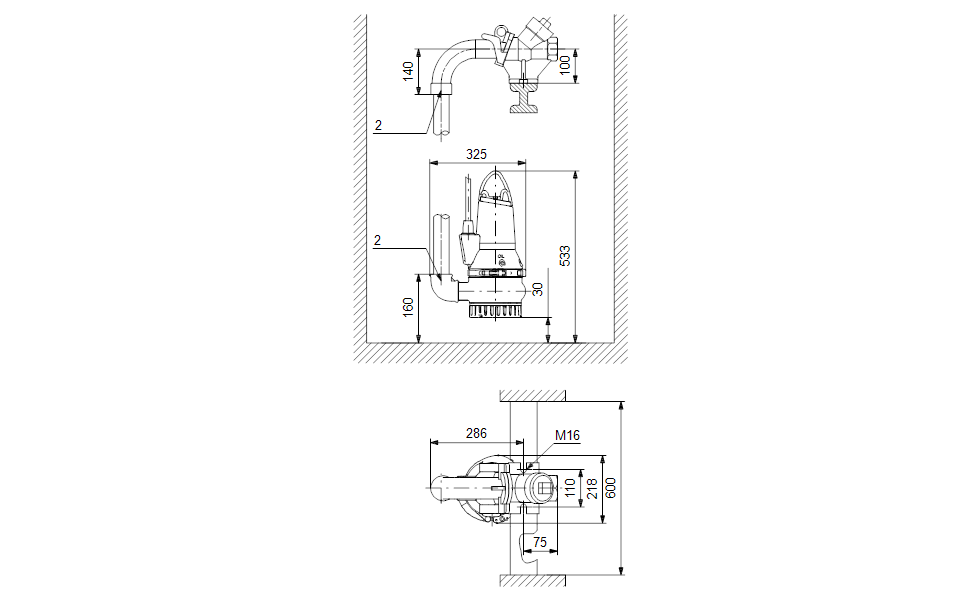 Насос дренажный DP10.50.15.A.2.50B Grundfos