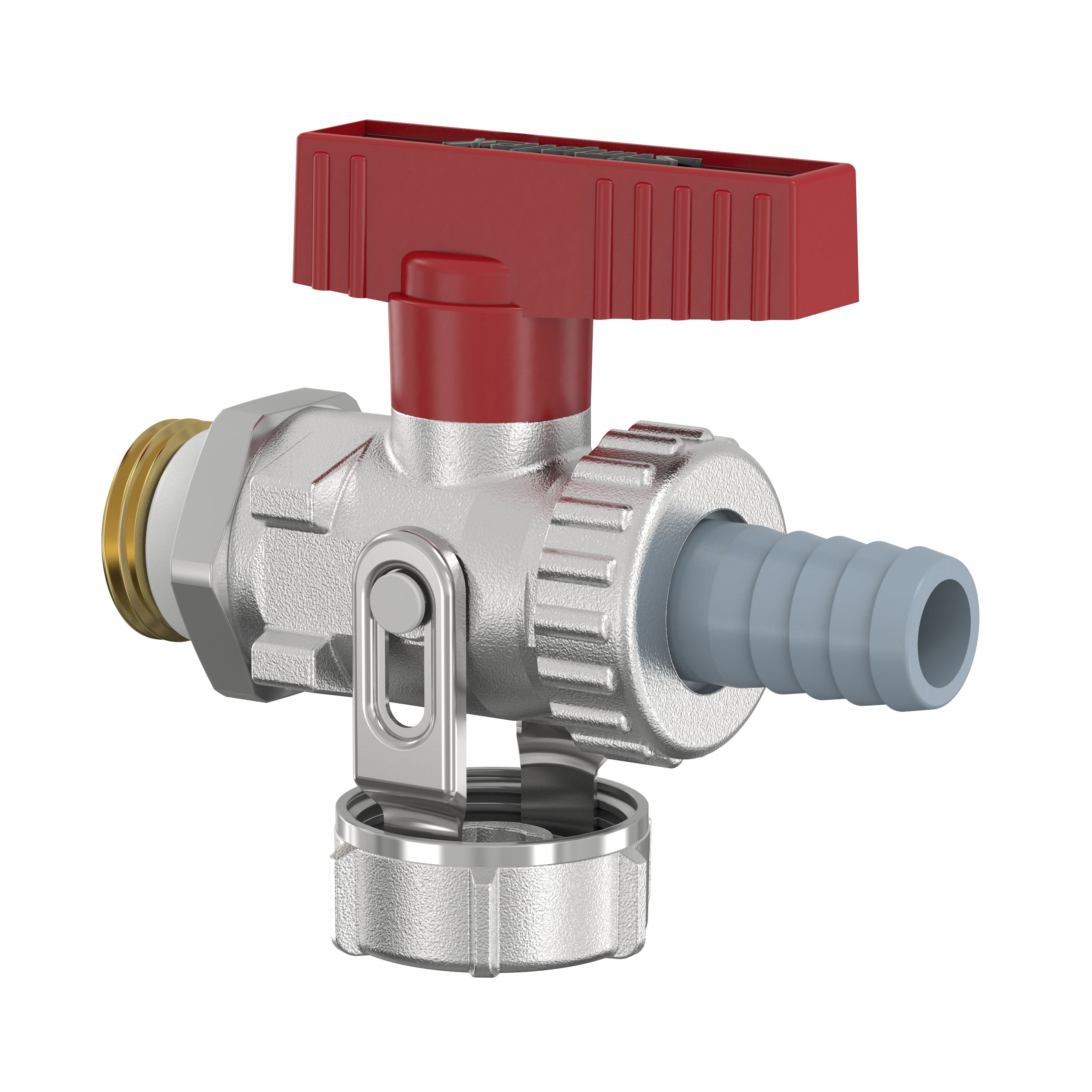 Кран Exclusive KFE 1/2 HP x 1/2 , прямой (ст.арт. SX 10638)