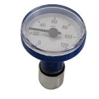 Термометр 0-120°C для рукояток шаровых кранов R749F