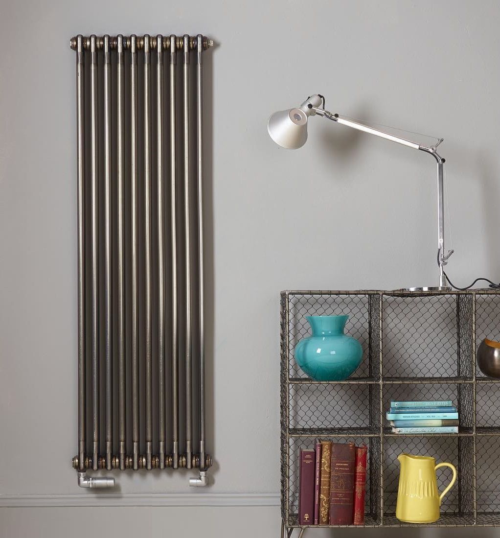 Радиатор, Zehnder, Charleston Completto, 2180, 8, V001, 1/2", RAL 9016 (белый)