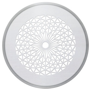 Дизайн-решетка Sacre Coeur круглая D160мм белая