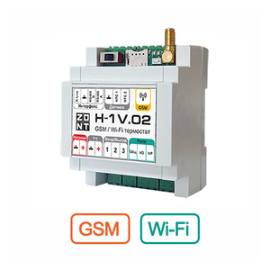 Термостат Zont H-1V.02, GSM+Wi-fi, для газовых и электрических котлов